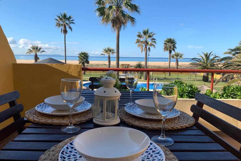 Beach Front Atico Wifi Tarifa Luaran gambar