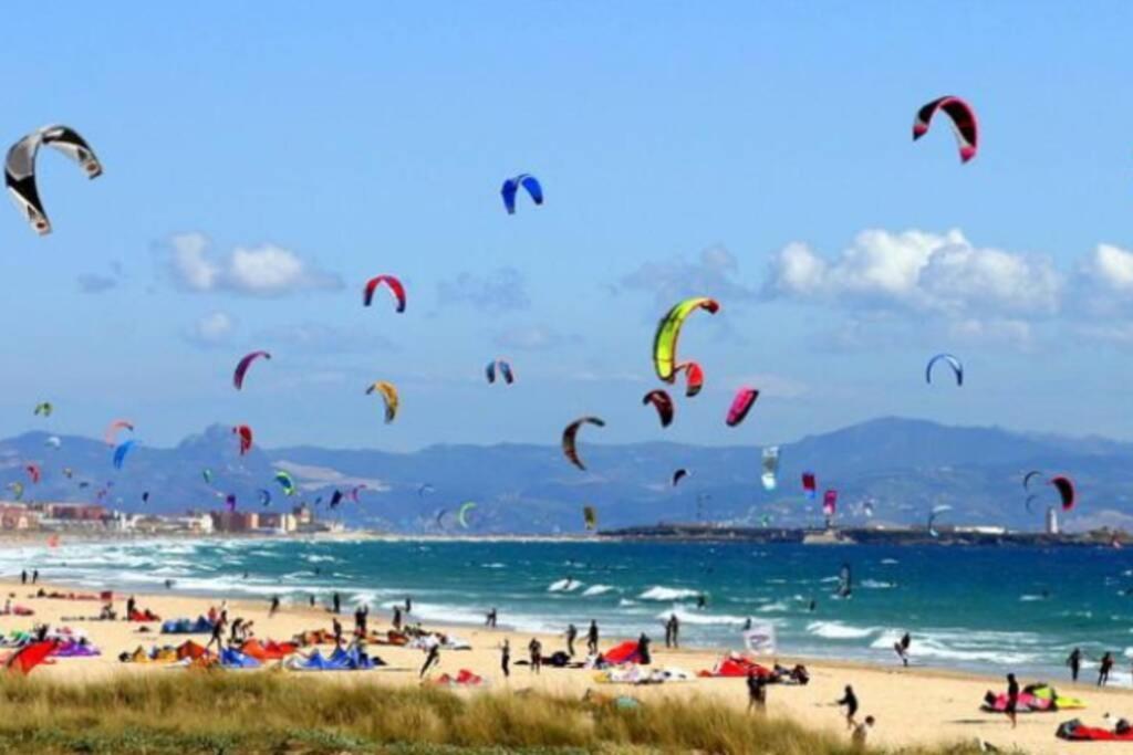 Beach Front Atico Wifi Tarifa Luaran gambar